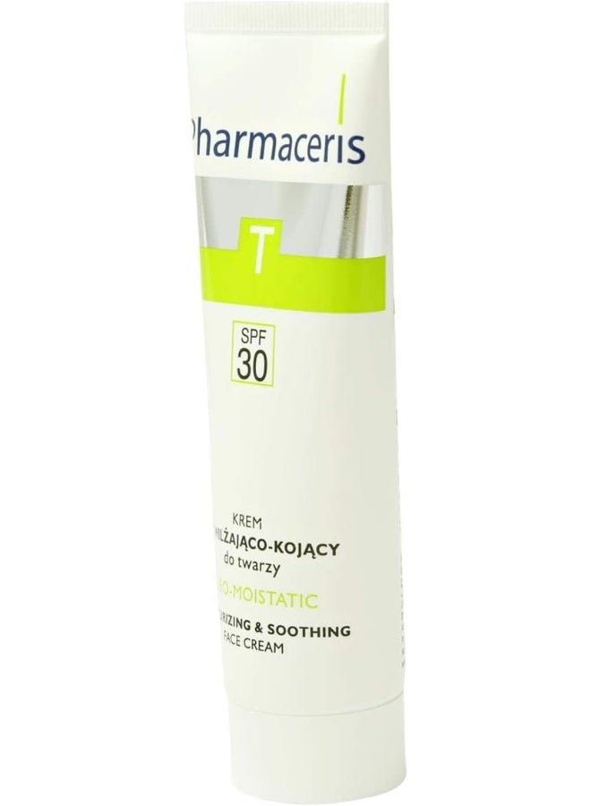 Pharmaceris T Sebo Matt‑Moistatic Cream SPF30 For Oily Combination And Acne‑Prone Irritated Skin 50ml - Image 5
