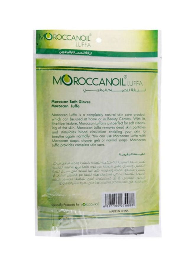 MOROCCANOIL Luffa Moroccan Bath Gloves Black - Image 2