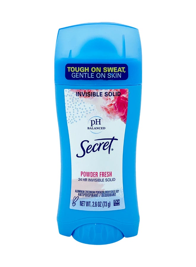 Secret Fresh 24 Hr Invisible Solid Antiperspirant Deodorant 2.6 Oz - Image 1