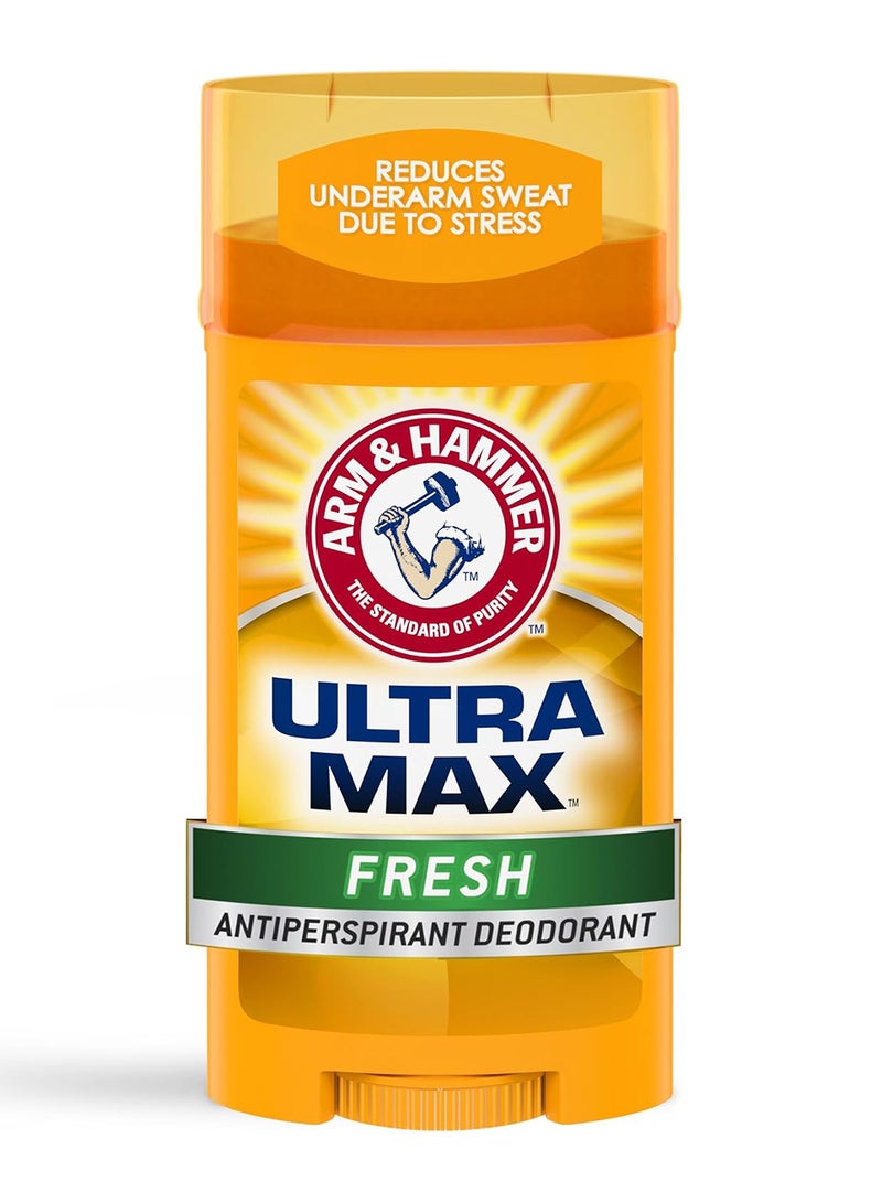 Arm & Hammer Ultramax Anti-Perspirant Deodorant Invisible Solid Fresh, Multicolour 73grams - Image 1