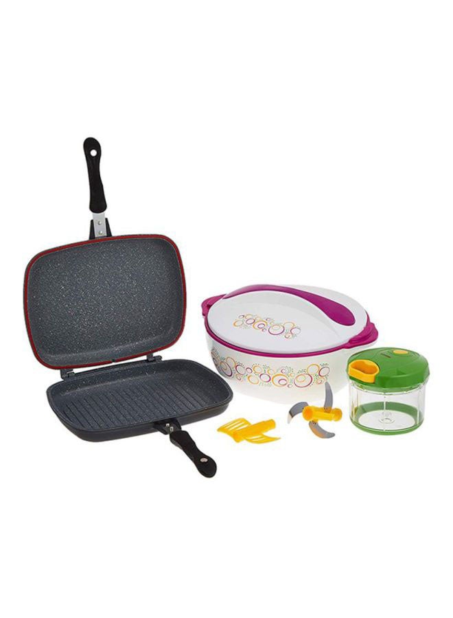 Winsor - Double Frypan Wr6021 + Cassarole Wpr1405 + Veggie Cutter Wr6052 Assorted - Image 1