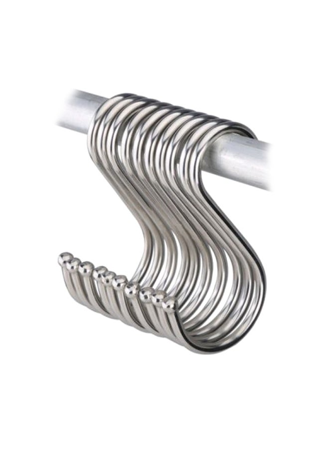 10-Piece Round Hanger Multicolour 10x8.4cm  - Image 1