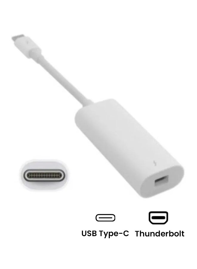 Apple - Thunderbolt 2 Adapter White - Image 1