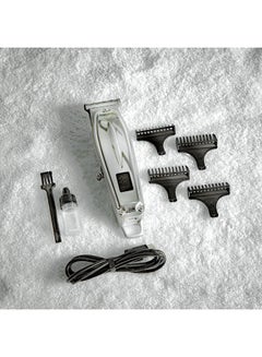 KRYPTON Rechargeable Sharp Blade Trimmer White/Silver  - Image 2