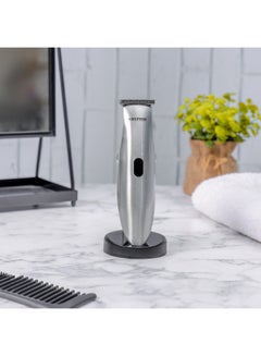 KRYPTON Rechargeable Digital Hair Clipper, Soft Touch, 2 Speed, Battery capacity Indicator, Built In Rechargeable Lithium Battery, waterproof Silver  - Image 3