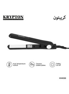 KRYPTON Hair Straightener Black 400grams  - Image 1