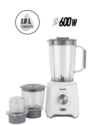 خلاط 3 سرعات 3 في 1 1.8 L 600 W KNB6029 شفاف/أبيض/أصفر - pnsku/N22638899A/45/_/1746519917/bc03bc63-2992-4632-ba2e-405a0cb77dcb