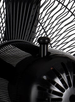 KRYPTON 16-Inch Stand Fan With 5-Leaf Blades, 3-Speed Control, Oscillation, Powerful Motor/Strong Safety Grill, Super Silent, Adjustable Height, Built In Safety Thermal Fuse/Suitable For Large Spaces, Home, Office, Super Strong Blades 50 W KNF6027L Black  - Image 4