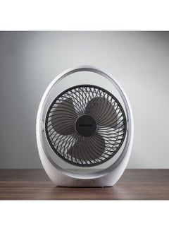 KRYPTON Rechargeable Mini Fan | High Performance Fan with LED Light | 3 Blade Design| Powerful and Efficient Cooling, High Performance 2400mAh Lithium Battery for High Speed Wind| 2 Years Warranty KNF6030 White/Blue  - Image 5