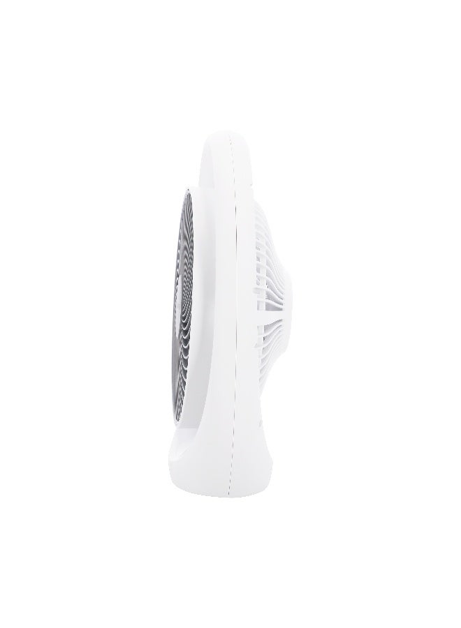 KRYPTON - Rechargeable Mini Fan | High Performance Fan with LED Light | 3 Blade Design| Powerful and Efficient Cooling, High Performance 2400mAh Lithium Battery for High Speed Wind| 2 Years Warranty KNF6030 White/Blue - Image 1