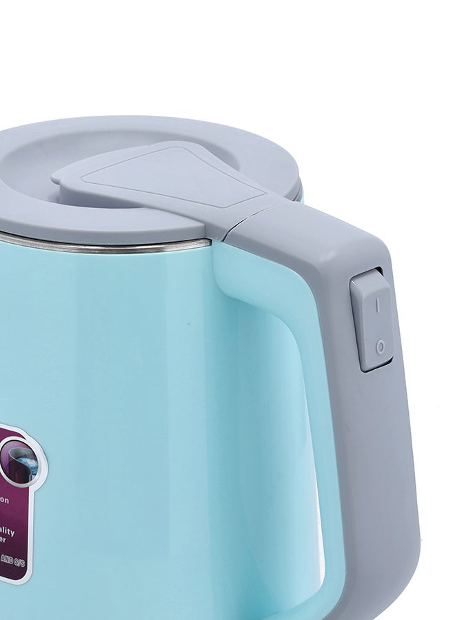 KRYPTON - Double layer Kettle With Rotational Base, Automatic Cut-Off, Boil Dry Protection, Stainless Steel Inner Body, Detachable Power Base, Strong Double Layer Housing 1.8 L KNK6105 Blue - Image 1