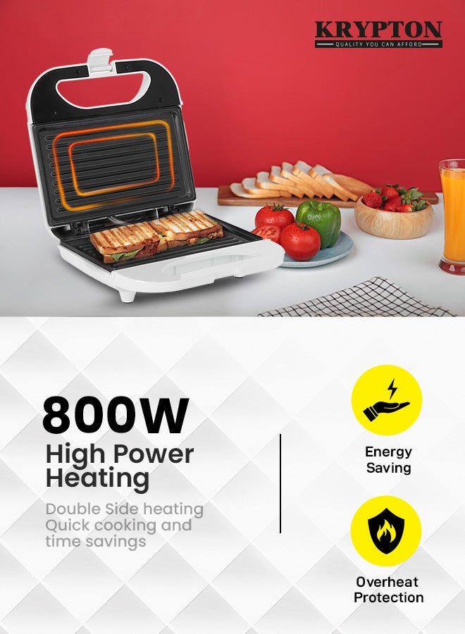 كريبتون - آلة شواء 750 W KNGM6064 أبيض - Image 1