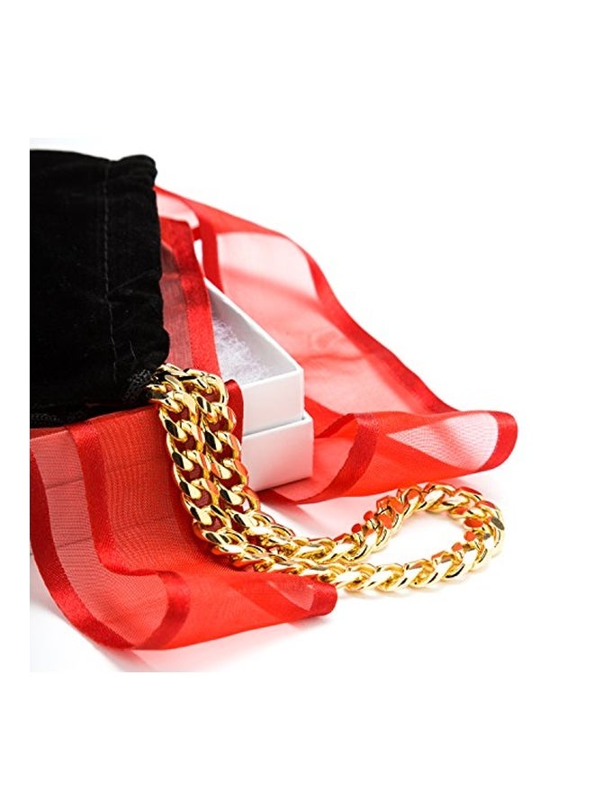 24K Gold Cuban Link Bracelet