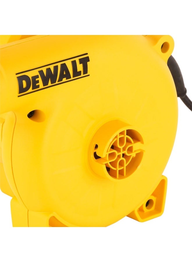 DEWALT Dewalt, 800W Variable Speed electric Blower 16000RPM, Blow and Suction with Collection Bag for Car, Home, Garden, outdoor, Yellow/Black, DWB800-B5, 3 Year Warranty Yellow/Black 10cm  - Image 4