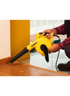 DEWALT Dewalt, 800W Variable Speed electric Blower 16000RPM, Blow and Suction with Collection Bag for Car, Home, Garden, outdoor, Yellow/Black, DWB800-B5, 3 Year Warranty Yellow/Black 10cm  - Image 5