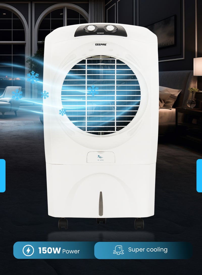 جيباس جهاز تبريد الهواء بقدرة 200 وات 70 L 150 W GAC9602 أبيض/ أسود - Image 3