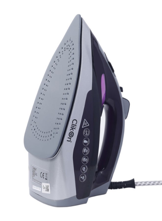 Steam Iron 2400W 2400 W CK4117 Grey/Silver/Purple - pnsku/N22665479A/45/_/1730474408/07b1d9a5-ac1f-4ec1-9c1e-b5e7d281b6e8