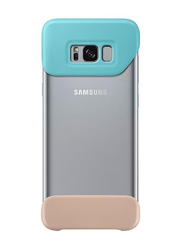Samsung 2-Piece Corner And Edge Protector For Samsung Galaxy S8+ Mint/Brown - Image 1
