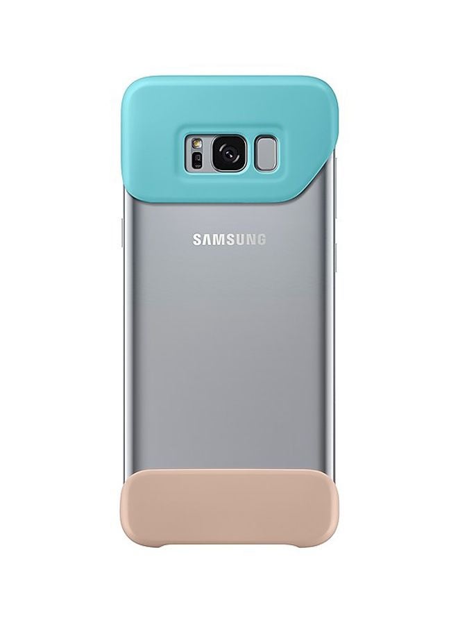 Samsung 2-Piece Corner And Edge Protector For Samsung Galaxy S8+ Mint/Brown - Image 1