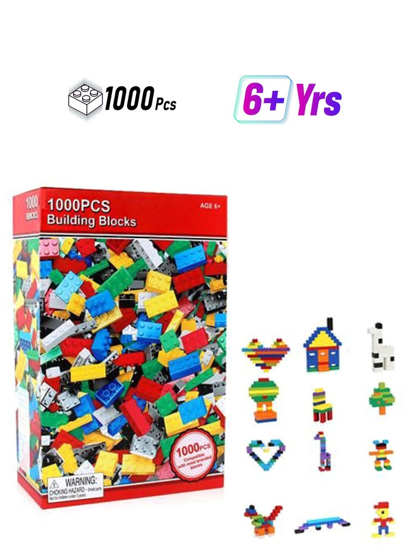 لعبة مكعبات مكونة من 1000 قطعة لبناء مجسم مدينة 1000 - Image 1