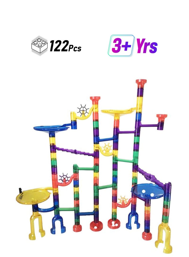122-Piece Marble Run Construction Building Block Toy 122 - Image 1