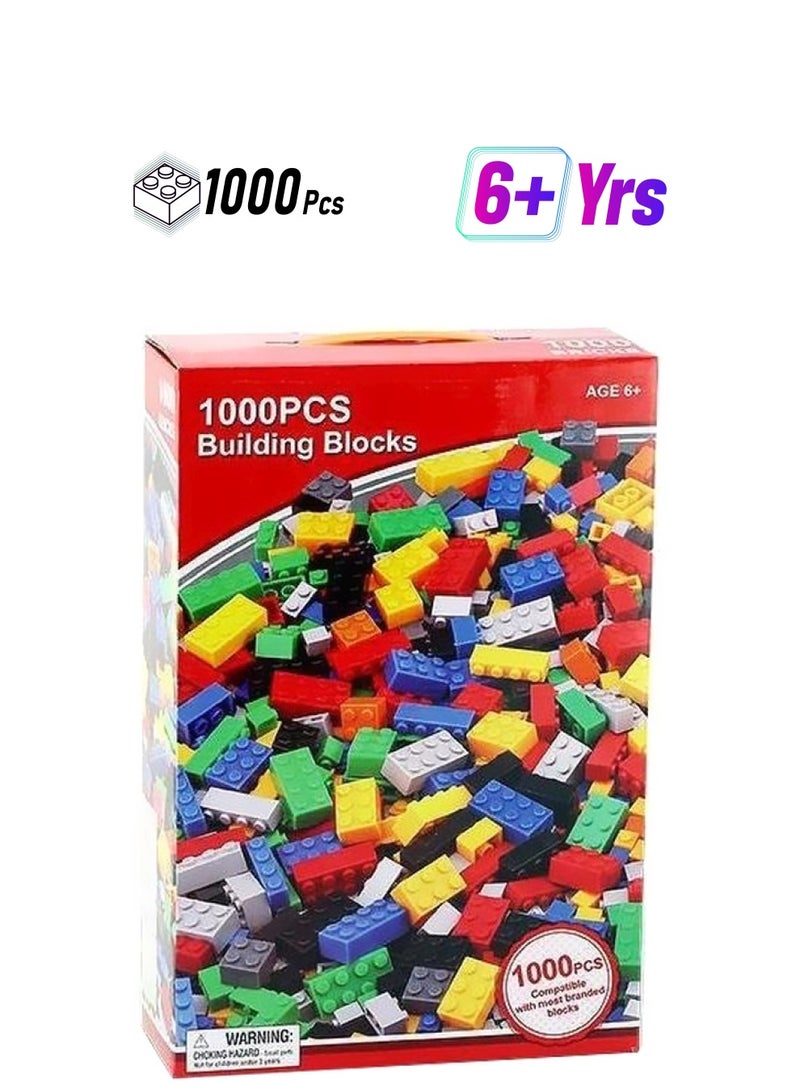 مجموعة مكعبات بناء مكونة من 1000 قطعة 1000 - Image 1