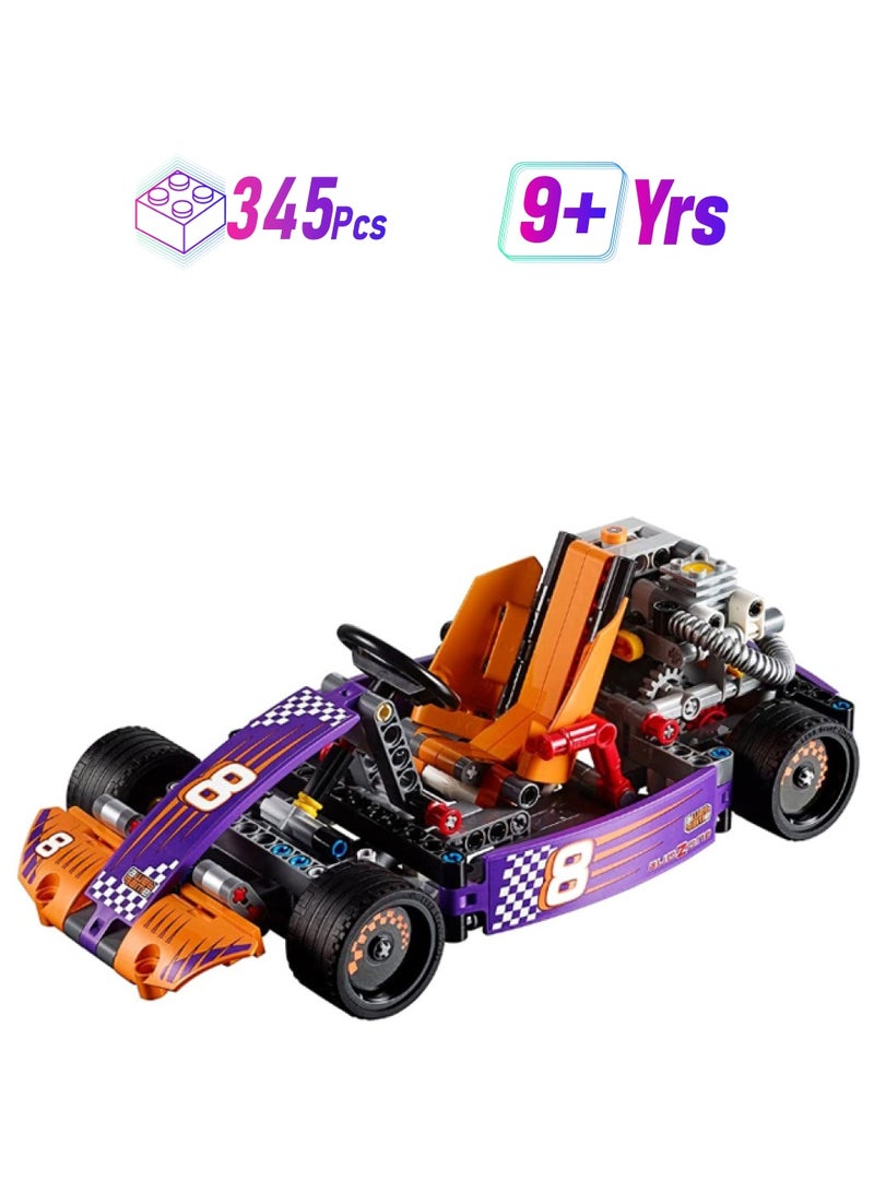 ليغو طقم مكعبات بناء عربة السباق من تشكيلة تيكنيك من 345 قطعة طراز 42048 42048 345 9+ سنوات - Image 1