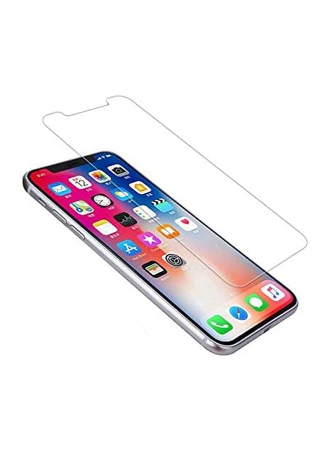 لاصقة حماية للشاشة من الزجاج المقوى لهاتف أبل آيفون XR شفاف - Image 2