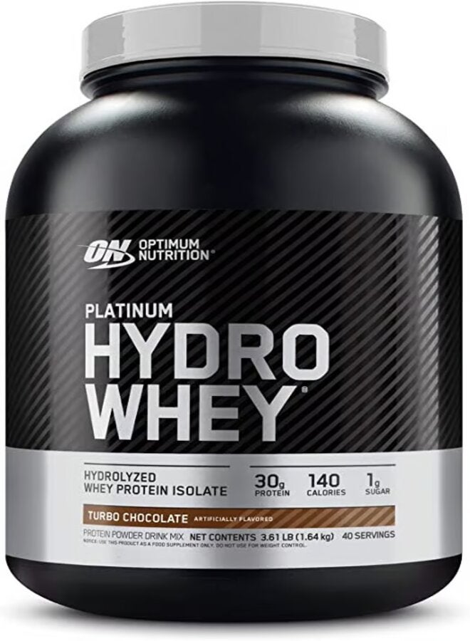 Platinum Hydro Whey Protein Powder, Hydrolyzed Whey Protein Isolate Powder - Turbo Chocolate, 3.61 Lbs - pnsku/N22735960A/45/_/1717145679/2d4db898-7089-4f1a-bc34-80b5b7625bec