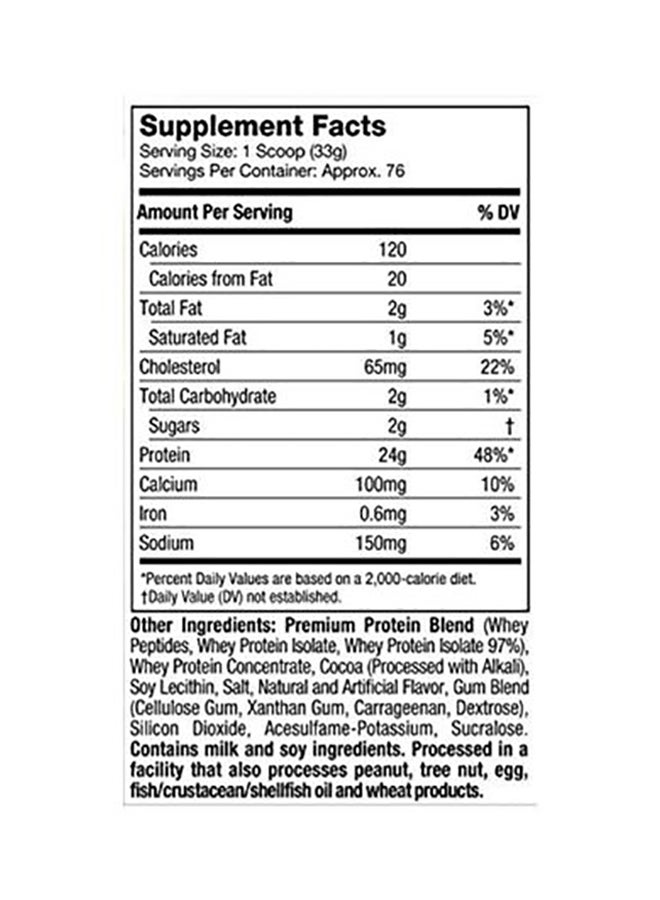 MuscleTech Nitro Tech Whey Protein Double Rich Chocolate 5lbs 2.27kg - Image 3