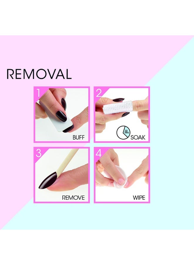 ELEGANT TOUCH 24-Piece Nude Collection False Nails Set Porcelain - Image 4