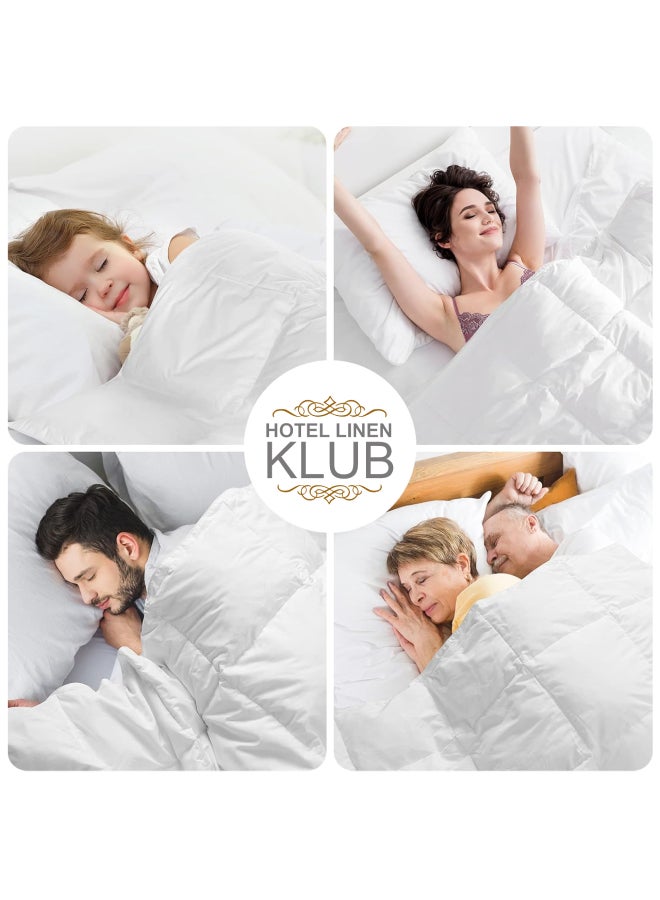 Duvet Comforter, All-Season Soft and Cozy Bedding, Size: King (235 x 255cm), White Polyester White - pnsku/N22739568A/45/_/1737967367/f6712699-1a0d-4d45-9395-dde4b18ddb2e