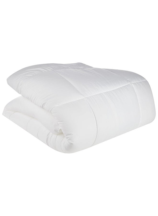 Duvet Comforter, All-Season Soft and Cozy Bedding, Size: King (235 x 255cm), White Polyester White - pnsku/N22739568A/45/_/1737967377/8f1fd368-8e10-4881-9f3f-772921412af6