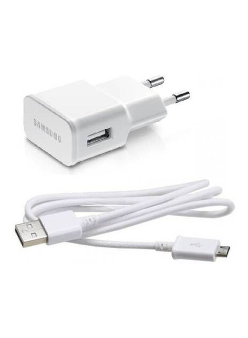 سامسونج كابل شاحن أبيض - Image 4