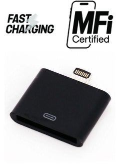 30-Pin To 8-Pin Lightning Adapter Black