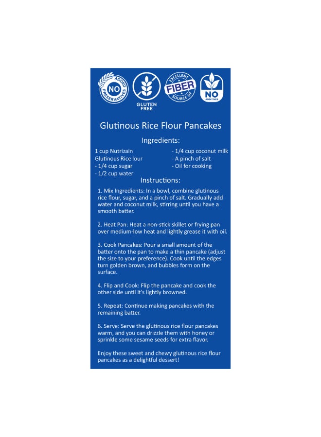 Nutrizain - Glutinous Rice Flour 500grams - Image 1