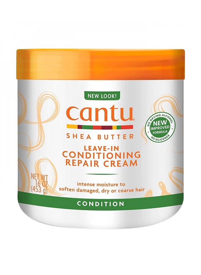 Cantu Shea Butter Leave In Conditioning Repair Cream 453grams - Image 1