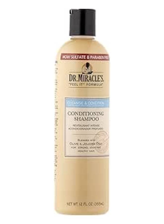 Dr Miracle's Cleanse And Condition Shampoo 355ml  - Image 1