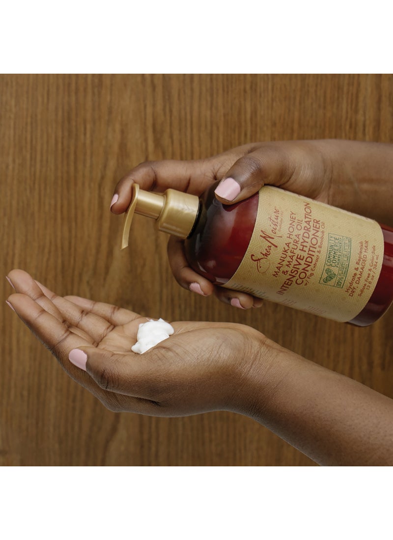 SheaMoisture - Manuka Honey And Mafura Oil Intensive Hydration Conditioner 384ml - Image 1