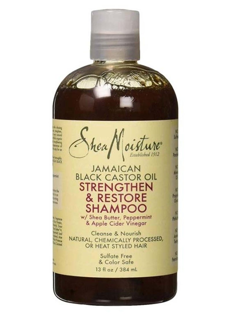 شيامويستر شامبو لتقوية وتجديد الشعر من زيت الخروع الأسود الجامايكي - Image 1