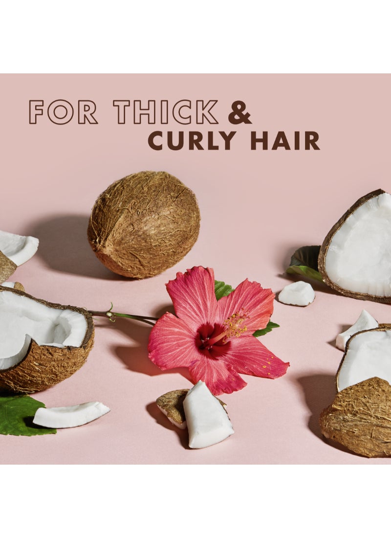 SheaMoisture - Coconut With Hibiscus Curl And Shine Shampoo 384ml - Image 1