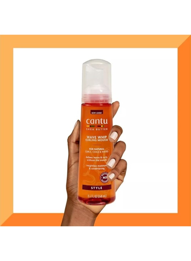 Cantu - Wave Whip Curling Mousse - Image 1