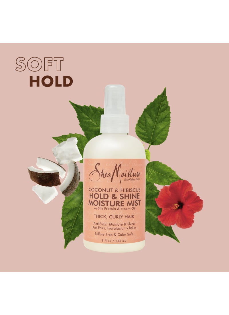 SheaMoisture Hold And Shine Moisture Mist 236ml - Image 3