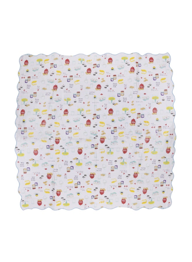 رويال فورد مفرش طاولة مستطيل مزين بطبعات وردي/أصفر/ أرجواني 152x264سم - Image 2