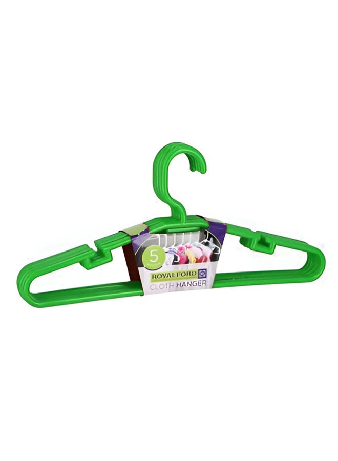Royalford 5-Piece Cloth Hanger Assorted 36 x 100cm - Image 1