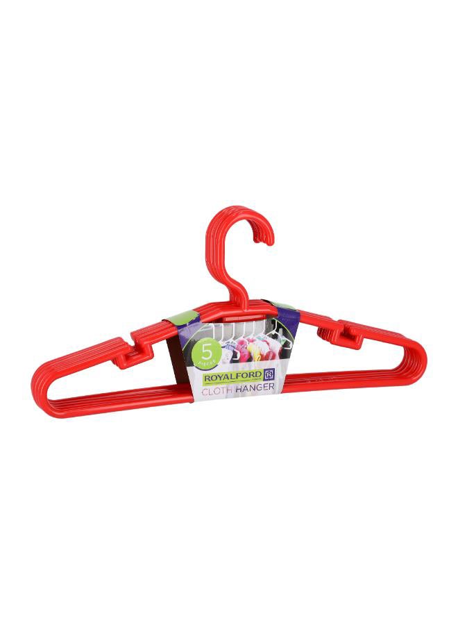 Royalford 5-Piece Cloth Hanger Assorted 36 x 100cm - Image 3
