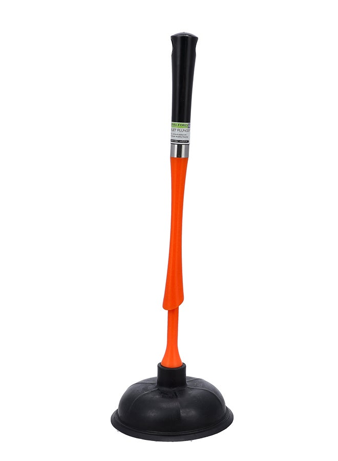 Royalford Heavy Duty Toilet Cleaning Plunger Assorted/Multicolour 15.5x47.5cm  - Image 2