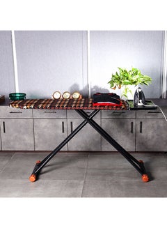 Royalford Portable Mesh Ironing Board With Steam Iron Rest And Heat Resistant Metallic Cover Multicolour 116x41cm  - Image 2