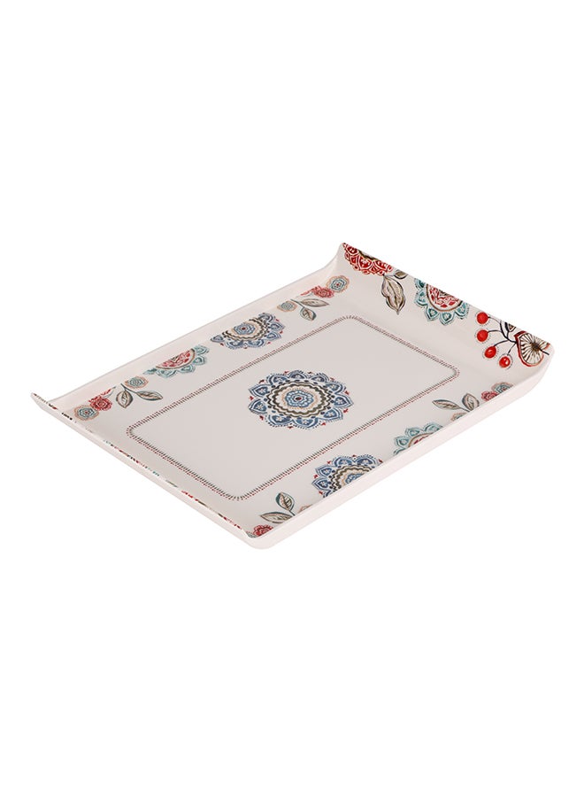 Royalford - Melamine Boat Tray Assorted Color 38.1x26.7x2cm - Image 1