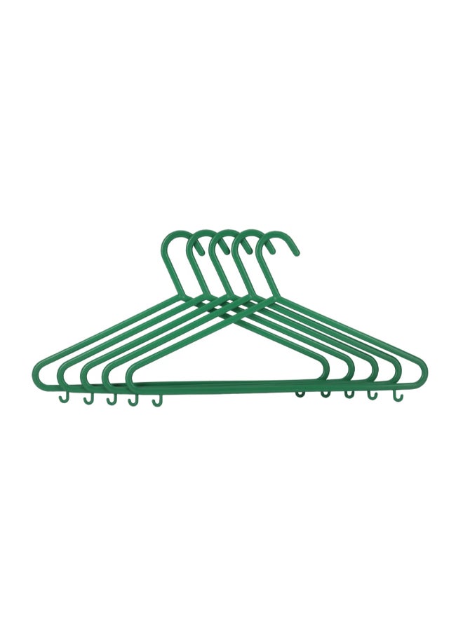 Royalford 5-Piece Plastic Cloth Hanger Set Assorted  - Image 5